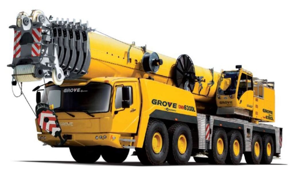 Grove all-terrain crane, Global Sources Qatar